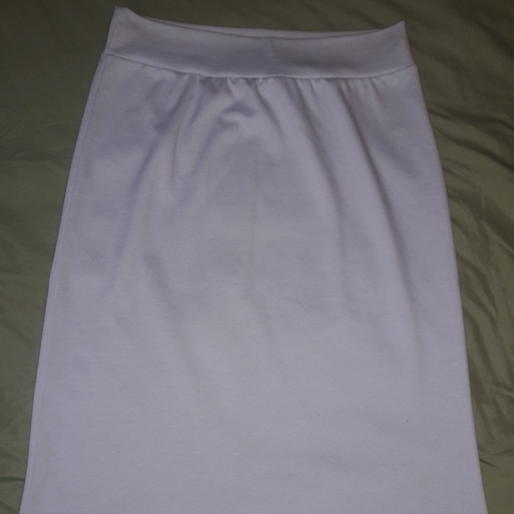White Pencil Skirt
